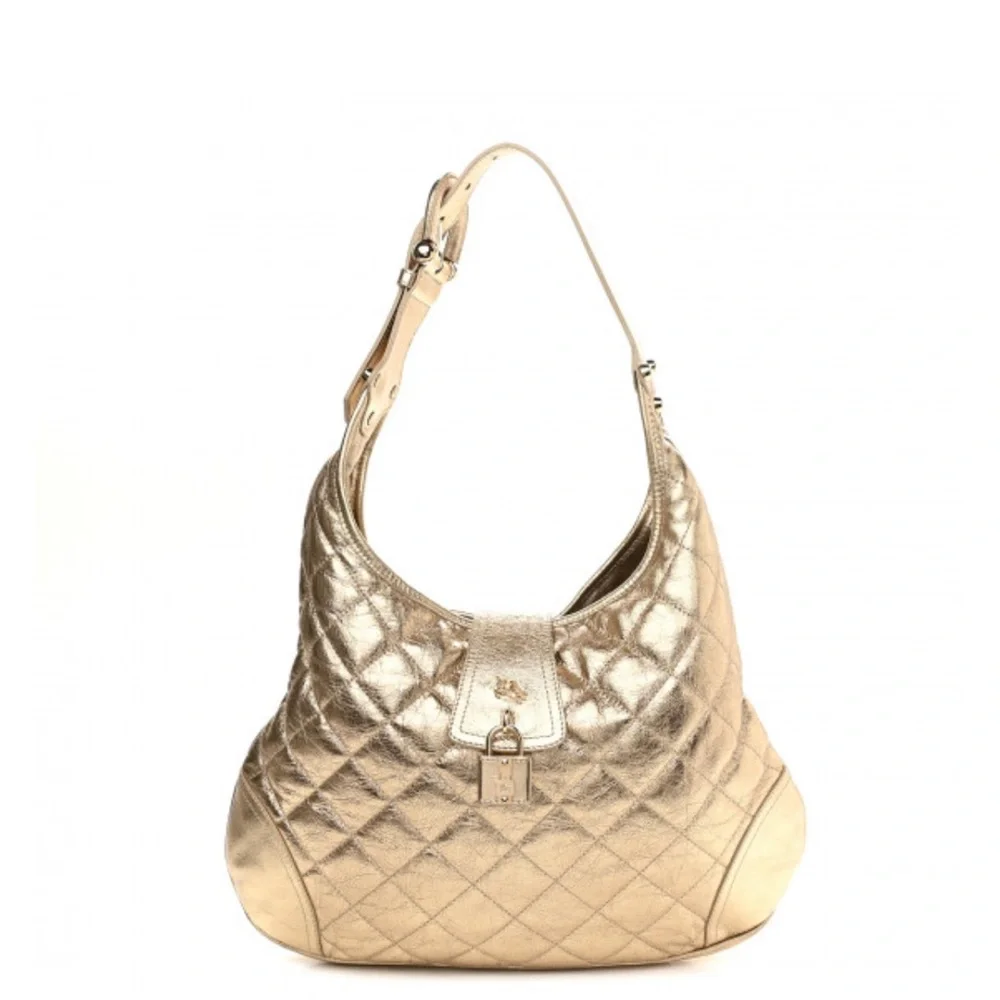 Burberry Brooke Gold Shoulder Bag - Picture 2 of 15